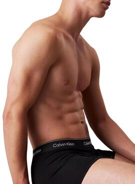 Pack Unterhosen Calvin Klein Trunk Boxer Schwarz für Herren