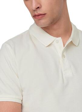 Polo Only and Sons Travis weiß für Herren