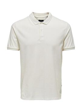 Polo Only and Sons Travis weiß für Herren
