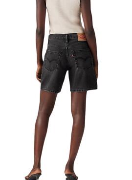 Bermudas Levis 94 Baggy schwarz für Damen