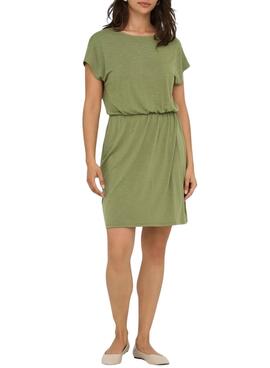 Kleid Only Freda Batsleeve in Grün für Frauen