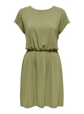 Kleid Only Freda Batsleeve in Grün für Frauen