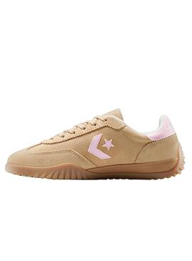  Sneakers Converse Run Star Trainer Wildleder Kamel für Frauen