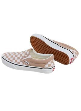 Klassischer Slip-On COLOR THEORY CHECKERBOARD Warm Tau