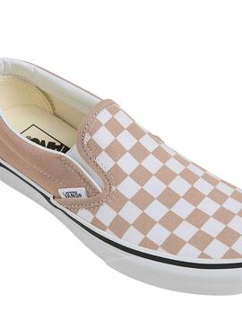 Klassischer Slip-On COLOR THEORY CHECKERBOARD Warm Tau