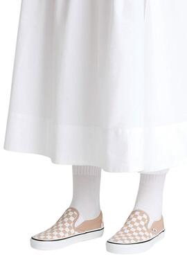 Klassischer Slip-On COLOR THEORY CHECKERBOARD Warm Tau