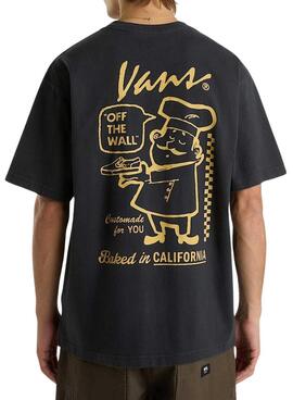 T-Shirt Vans Baked schwarz für Männer