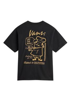 T-Shirt Vans Baked schwarz für Männer