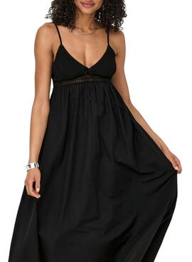 Kleid Only Briar Schwarz für Frauen