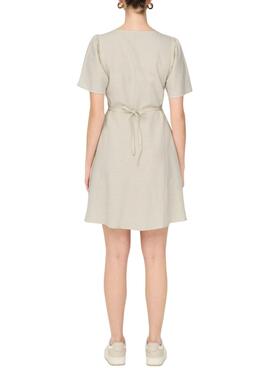 Kleid Only Vita beige für Frauen.