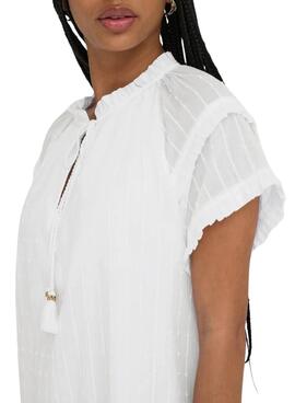 Kleid Only Nalla weiß für Frauen