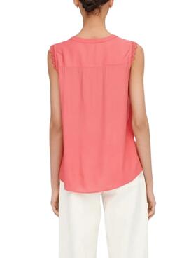 Bluse Only Kimmi Koralle für Frauen