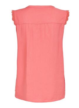 Bluse Only Kimmi Koralle für Frauen