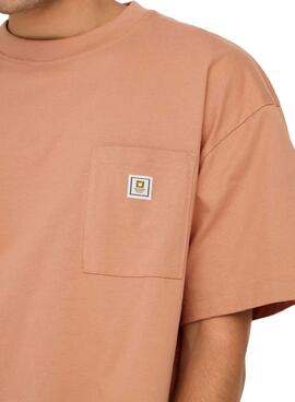 T-shirt Only and Sons King Loose in orange für Männer.
