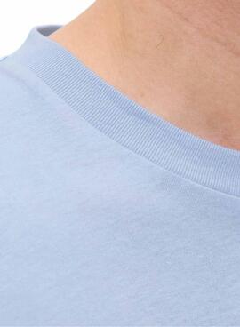 T-Shirt Jack and Jones Porto blau für Männer.