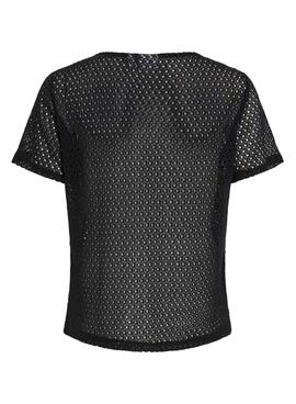 T-shirt Vila Mine schwarz für Damen