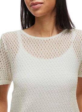 T-shirt Vila Mine weiß für Frauen