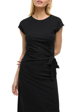 Kleid Vila Vipompia Schwarz für Frauen