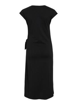 Kleid Vila Vipompia Schwarz für Frauen