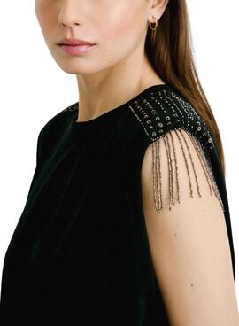 T-shirt Pepe Jeans Vatiana schwarz für Damen