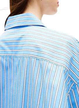 Tommy Jeans Oversized Kleid in Blau für Damen