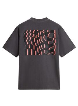T-Shirt Vans Warp grau für Herren