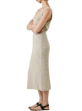 Rock Pepe Jeans Claire beige für Frauen