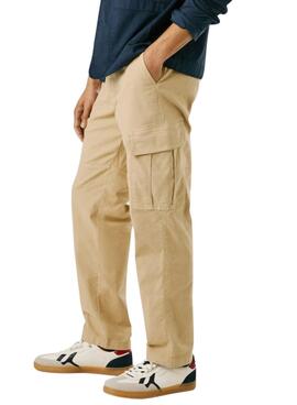 Hose Pepe Jeans Cargo beige für Männer