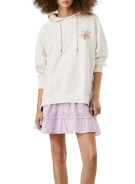 Sweatshirt Pepe Jeans Angy weiß für Damen