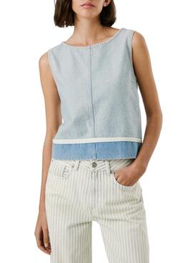 Top Pepe Jeans Bowie Denim für Damen