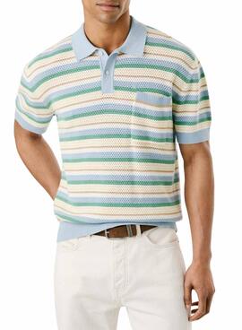  Polo  Pepe Jeans Preston gestreift für Männer.