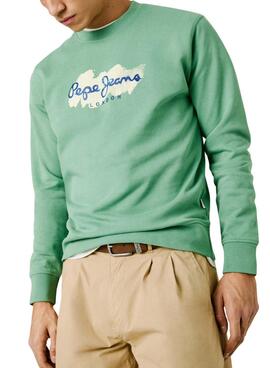 Sweatshirt Pepe Jeans Milton grün für Männer