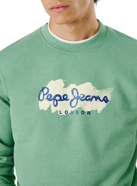 Sweatshirt Pepe Jeans Milton grün für Männer