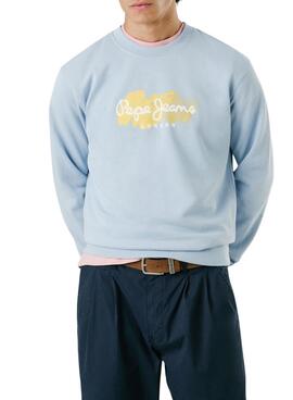 Sweatshirt Pepe Jeans Milton blau für Männer