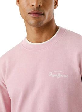 Sweatshirt Pepe Jeans Terrel rosa für Männer