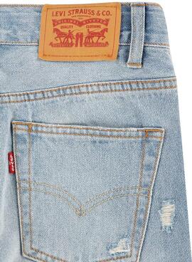 Bermudas Levis zerstörte Jeans für Jungen.