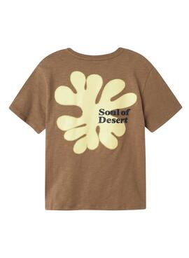 T-Shirt Name It Jolal braun für Jungen