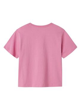 T-shirt Name It Jassa rosa für Mädchen