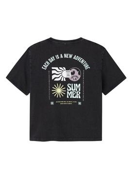 T-Shirt Name It Jeano schwarz für Jungen