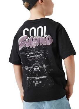 T-Shirt Name It Jotim schwarz für Jungen