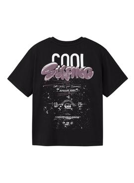 T-Shirt Name It Jotim schwarz für Jungen