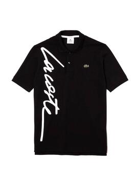 Polo Lacoste Live Unisex Black Logo