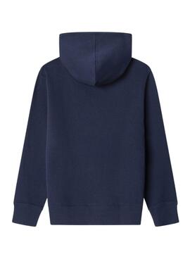 Kapuzenpullover Pepe Jeans Art Hoodie blau für Kinder
