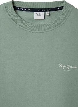 Sweatshirt Pepe Jeans Luke grün für Jungen