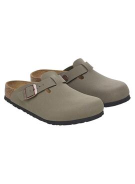 Birkenstock-Clogs in Taupe für Jungen und Mädchen