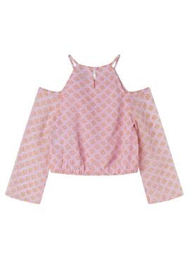 Bluse Pepe Jeans Victoria rosa für Mädchen