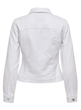 Weiße Only Wonder Denim-Jacke für Damen.