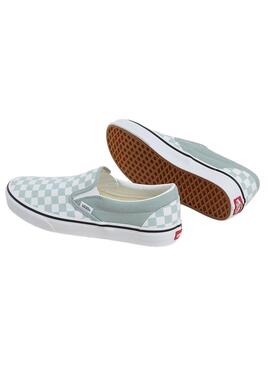 Turnschuhe Vans Classic Slip-On türkis für Damen