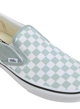 Turnschuhe Vans Classic Slip-On türkis für Damen