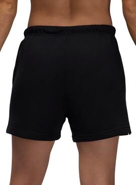 Kurze Hose Jordan Brooklyn Schwarz für Mädchen.